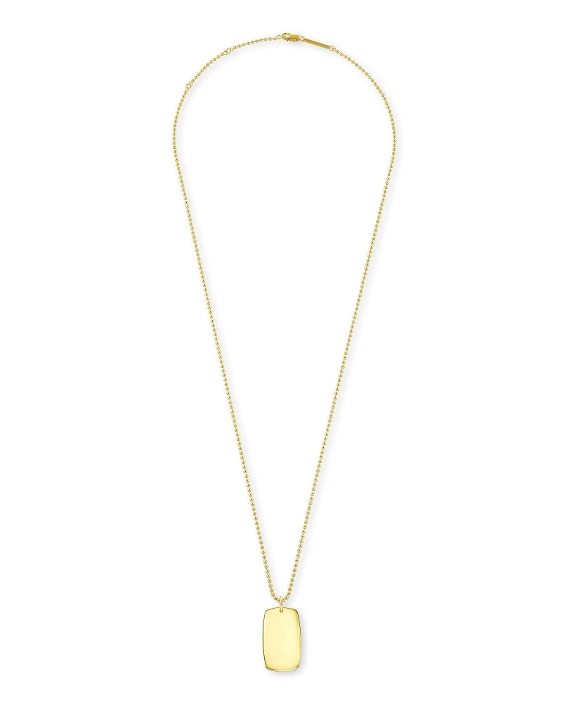 Folds Of Honor Pendant Necklace In 18k Gold Vermeil 6 Folds Of Honor Pendant Necklace In 18k Gold Vermeil - Image 4