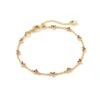 Haven Gold Crystal Heart Delicate Chain Bracelet In Pink Crystal 1 Haven Gold Crystal Heart Delicate Chain Bracelet In Pink Crystal -Kendra Scott Jewelry Store kendra scott haven crystal heart delicate chain bracelet gold pink crystal 00