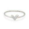 Heart 14k White Gold Band Ring In White Diamond -Kendra Scott Jewelry Store kendra scott heart band ring 14k white gold white diamond 00 lg