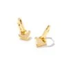 Heart Padlock Huggie Earrings In 18k Gold Vermeil -Kendra Scott Jewelry Store kendra scott heart padlock huggie earrings 18k gold vermeil 00