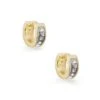 Jack Gold Huggie Earrings In White Crystal 2 Jack Gold Huggie Earrings In White Crystal -Kendra Scott Jewelry Store kendra scott jack huggie earring gold white cz 00 lg