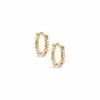 Jett 14k Yellow Gold Huggie Earrings In White Diamond 2 Jett 14k Yellow Gold Huggie Earrings In White Diamond -Kendra Scott Jewelry Store kendra scott jett 14k yellow gold diamond hoop earrings 00 default lg