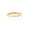 Juliette Gold Band Ring In White Crystal -Kendra Scott Jewelry Store kendra scott juliette band ring gold white crystal 00