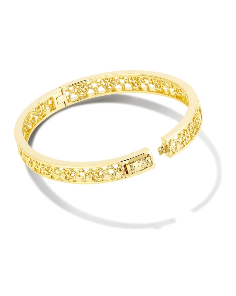 Kelly Bangle Bracelet In Gold 4 Kelly Bangle Bracelet In Gold - Image 2
