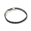 Kenneth Oxidized Sterling Silver Corded Bracelet In Black 1 Kenneth Oxidized Sterling Silver Corded Bracelet In Black -Kendra Scott Jewelry Store kendra scott kenneth corded bracelet oxidized sterling silver paracord black 00