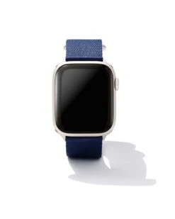 Kenneth Nylon Watch Band In Navy