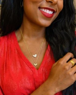 Large Heart 14k White Gold Pendant Necklace In White Diamond -Kendra Scott Jewelry Store kendra scott large heart pendant 14kgold white diamond 02 lg