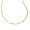 Larsan Gold Tennis Necklace In White Crystal -Kendra Scott Jewelry Store kendra scott larsan tennis necklace gold white cz 06