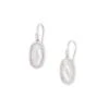 Lee Sterling Silver Drop Earrings In Ivory Mother-of-Pearl -Kendra Scott Jewelry Store kendra scott lee earring sterling silver ivory mother of pearl 00 lg