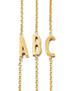 Letter A Inline Initial Necklace In 18k Gold Vermeil 10 Letter A Inline Initial Necklace In 18k Gold Vermeil -Kendra Scott Jewelry Store kendra scott letter ABC inline initial necklace 18k yellow gold vermeil 03