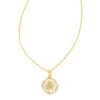 Letter A Gold Disc Reversible Pendant Necklace In Iridescent Abalone 1 Letter A Gold Disc Reversible Pendant Necklace In Iridescent Abalone -Kendra Scott Jewelry Store kendra scott letter a disc pendant necklace gold iridescent abalone 01