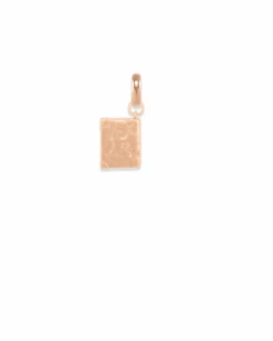 Literacy Charm In Rose Gold 7 Literacy Charm In Rose Gold -Kendra Scott Jewelry Store kendra scott literacy charm rose gold 01 lg