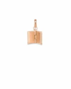 Literacy Charm In Rose Gold 6 Literacy Charm In Rose Gold -Kendra Scott Jewelry Store kendra scott literacy charm rose gold 02 lg