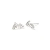Love Script Sterling Silver Stud Earrings In White Sapphire -Kendra Scott Jewelry Store kendra scott love script stud earrings sterling silver white sapphire 00