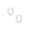 Maggie Huggie Earrings In Silver Filigree 2 Maggie Huggie Earrings In Silver Filigree -Kendra Scott Jewelry Store kendra scott maggie huggie earring silver filigree lg 01