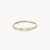 Maria 14k Yellow Gold Band Ring In White Diamond -Kendra Scott Jewelry Store kendra scott maria band ring 14k yellow gold white diamond 00