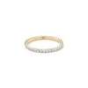 Marilyn 14k Yellow Gold Full Eternity Band Ring In White Diamond, .5ct -Kendra Scott Jewelry Store kendra scott marilyn full eternity band ring .5CT 14k yellow gold 00