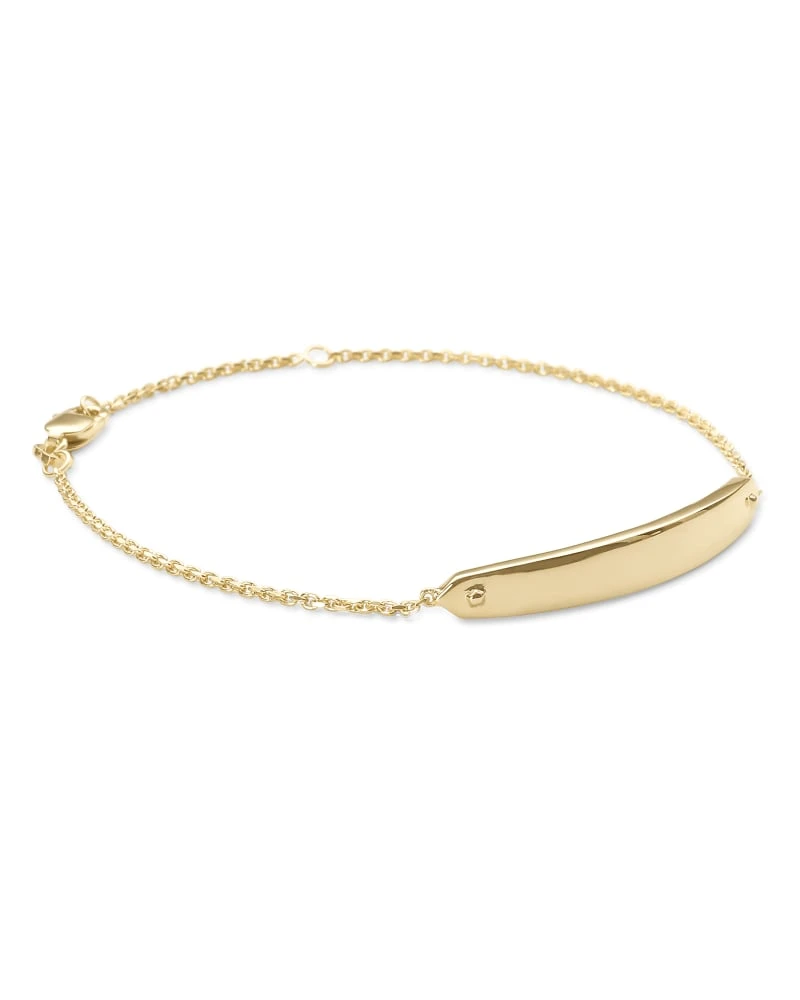 Mattie Bar Delicate Bracelet In 18k Gold Vermeil 5 Mattie Bar Delicate Bracelet In 18k Gold Vermeil - Image 3