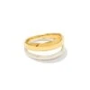 Meg Double Band Ring In Mixed Metal -Kendra Scott Jewelry Store kendra scott meg double band ring two tone 00