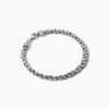 Beck Rope Chain Bracelet In Oxidized Sterling Silver -Kendra Scott Jewelry Store kendra scott mens beck rope chain bracelet sterling silver 00 lg