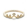 Michelle 14k Yellow Gold Band Ring In White Diamond 1 Michelle 14k Yellow Gold Band Ring In White Diamond -Kendra Scott Jewelry Store kendra scott michelle ring 14k yellow gold white diamond a 00 lg