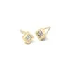 Michelle 14k Yellow Gold Stud Earrings In White Diamond, .16ct 2 Michelle 14k Yellow Gold Stud Earrings In White Diamond, .16ct -Kendra Scott Jewelry Store kendra scott michelle stud earrings 14k yellow gold .16 ct white diamond 00