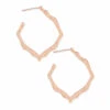 Miku Hoop Earrings In Rose Gold 2 Miku Hoop Earrings In Rose Gold -Kendra Scott Jewelry Store kendra scott miku earrings rose gold 01 lg