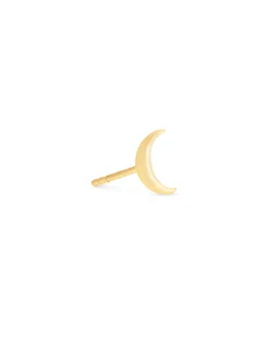 Moon Single Stud Earring in 18k Yellow Gold Vermeil 7 Moon Single Stud Earring in 18k Yellow Gold Vermeil -Kendra Scott Jewelry Store kendra scott moon mini stud earring 18k gold vermeil 00 lg