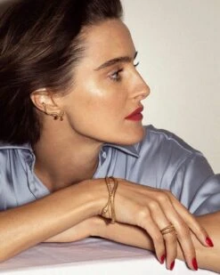 Phoenix Ear Climber Earrings In Vintage Gold -Kendra Scott Jewelry Store kendra scott phoenix ear climber vintage gold 02 lg