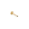 10mm Single Stud Earring Push Back In 14k Yellow Gold -Kendra Scott Jewelry Store kendra scott piercing push back gold 00 lg 2
