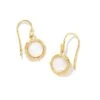 Sage 18k Gold Vermeil Drop Earrings In Ivory Mother-of-Pearl -Kendra Scott Jewelry Store kendra scott sage drop earrings 18k gold vermeil ivory mother of pearl 00