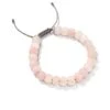 Cade Oxidized Sterling Silver Beaded Bracelet In Rose Quartz -Kendra Scott Jewelry Store kendra scott scott brothers cade beaded bracelet oxidized sterling silver rose quartz 00