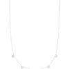 Shannon 14k White Gold Collar Necklace In White Diamond 2 Shannon 14k White Gold Collar Necklace In White Diamond -Kendra Scott Jewelry Store kendra scott shannon necklace 14k white gold white diamond 00 lg