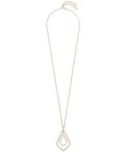 Simon Long Pendant Necklace In Rose Gold 7 Simon Long Pendant Necklace In Rose Gold -Kendra Scott Jewelry Store kendra scott simon pendant necklace rose gold na brass 01 lg