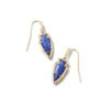 Skylar Vintage Gold Small Drop Earrings In Blue Lapis 1 Skylar Vintage Gold Small Drop Earrings In Blue Lapis -Kendra Scott Jewelry Store kendra scott skylar small drop earrings vintage gold blue lapis 00