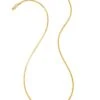Small Serpentine Chain Necklace In 18k Gold Vermeil -Kendra Scott Jewelry Store kendra scott small serpentine chain necklace 18k gold vermeil 00
