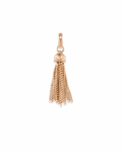 Small Tassel Charm In Rose Gold 9 Small Tassel Charm In Rose Gold -Kendra Scott Jewelry Store kendra scott small tassel charm rose gold 01 lg