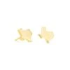 Texas Stud Earrings In 18k Gold Vermeil -Kendra Scott Jewelry Store kendra scott texas stud earrings earring 18k yellow gold vermeil 00 lg