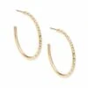 Veronica Hoop Earrings In Gold