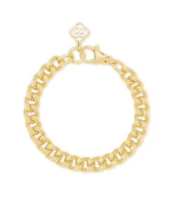 Vincent Chain Bracelet In Gold