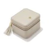 Small Travel Jewelry Case In Taupe 1 Small Travel Jewelry Case In Taupe -Kendra Scott Jewelry Store kendra scott wolf small zip jewelry case taupe 00