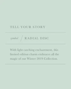 Radial Disc Gold Charm In Gray Illusion 5 Radial Disc Gold Charm In Gray Illusion -Kendra Scott Jewelry Store radial charm lg