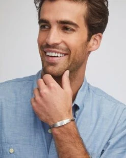 Robert Oxidized Sterling Silver Corded Bracelet In Dark Taupe -Kendra Scott Jewelry Store robert dark taupe